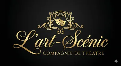 Logo L'Art-Scénic — Compagnie de théâtre à Écully depuis 1999